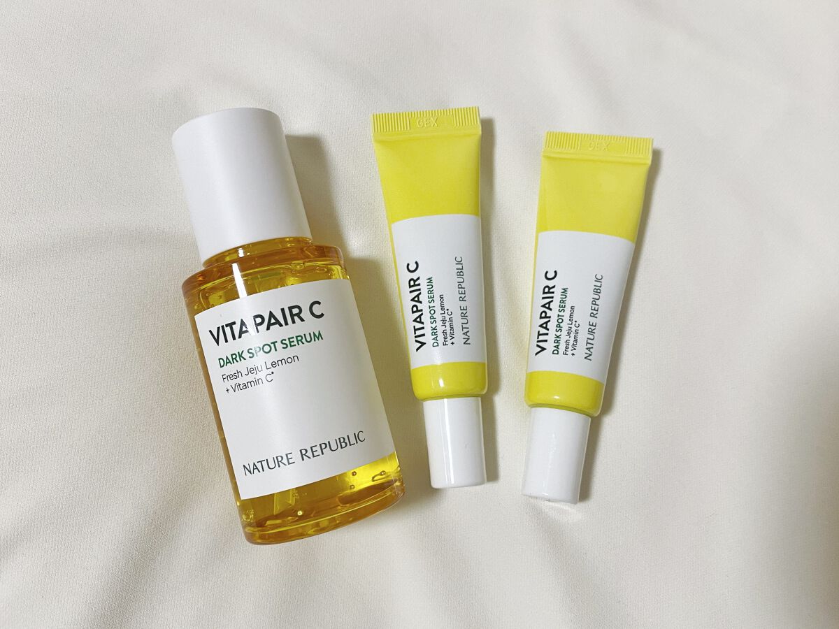 ビタペアC 集中美容液スペシャルセット/ネイチャーリパブリック/美容液を使ったクチコミ（1枚目）
