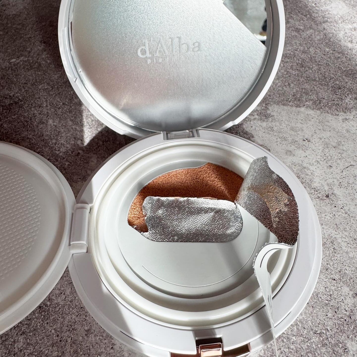 ウォータフルトーンアップサンクッション/ダルバ/化粧下地を使ったクチコミ(4枚目)