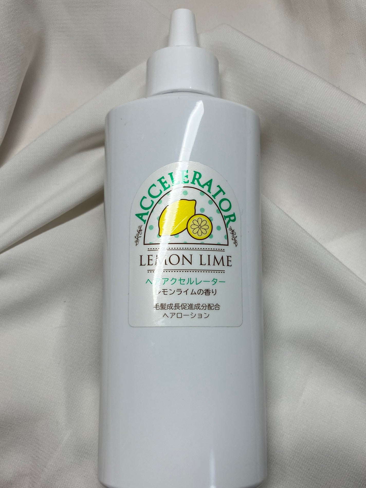 ヘアアクセルレーター レモンライムの香り/加美乃素本舗/頭皮ローションを使ったクチコミ(2枚目)