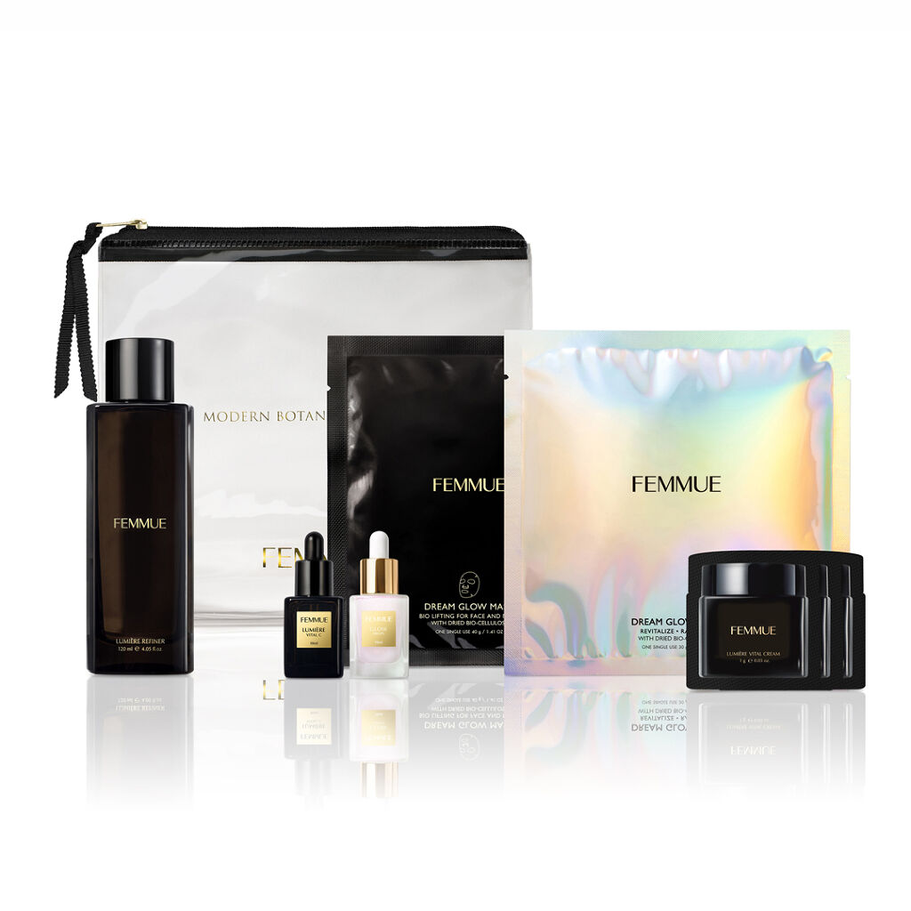 ドリームグロウマスク RR（透明感・キメ）/FEMMUE/シートマスク・パックを使ったクチコミ（3枚目）