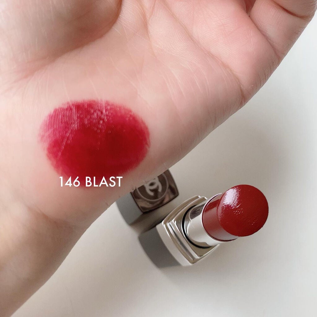 ルージュ ココ ブルーム /CHANEL/口紅を使ったクチコミ(7枚目)