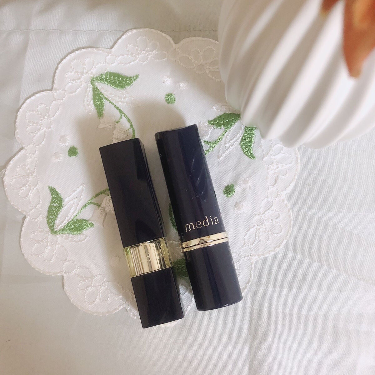 クリーミィラスティングリップA/media/口紅を使ったクチコミ(1枚目)