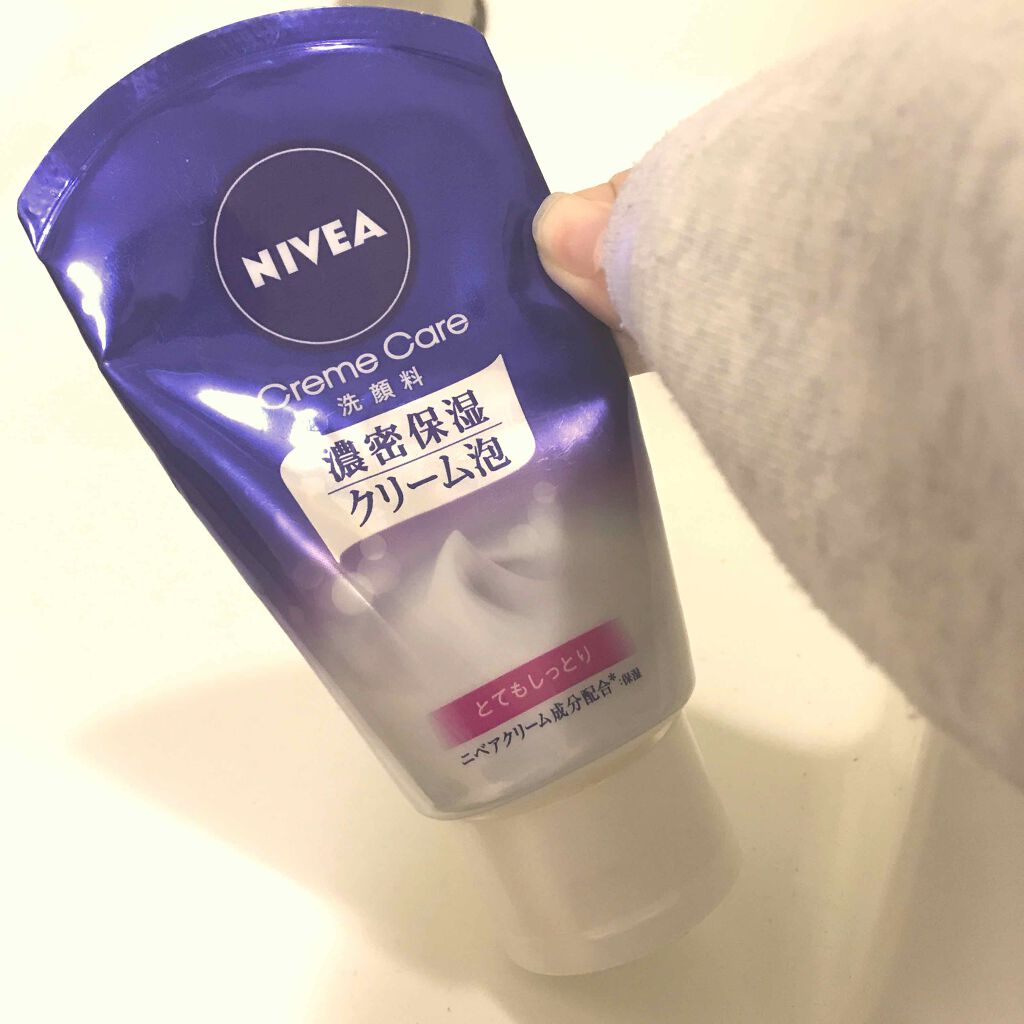 ニベア クリームケア洗顔料 とてもしっとり/ニベア/洗顔フォームを使ったクチコミ(1枚目)