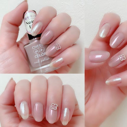 CHEER me COLOR ネイルポリッシュ/セリア/マニキュアを使ったクチコミ(4枚目)