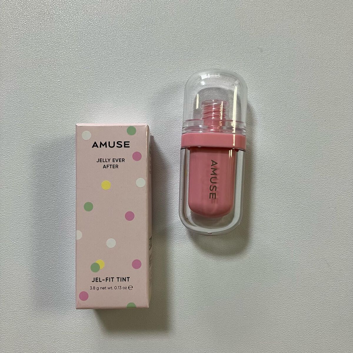 ジェルフィットティント/AMUSE/リップティントを使ったクチコミ(1枚目)