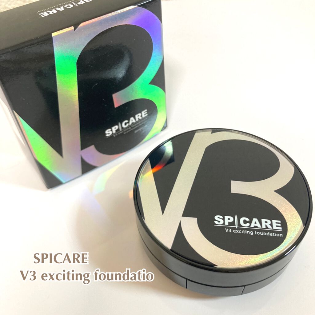 V3 エキサイティングファンデーション/SPICARE/クッションファンデーションを使ったクチコミ(1枚目)