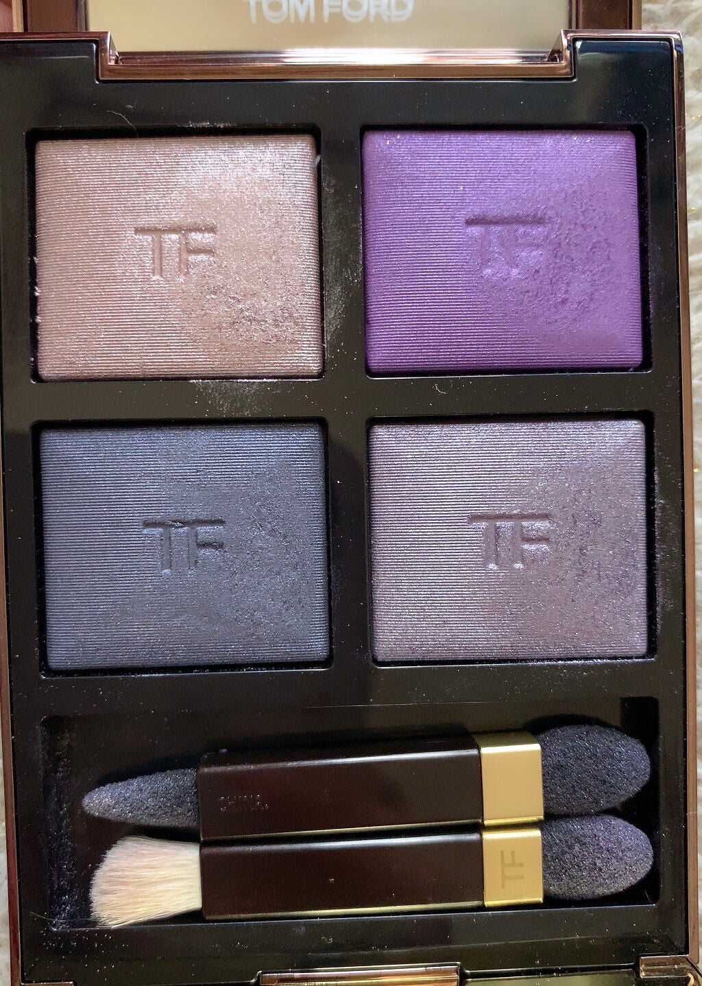 アイ カラー クォード/TOM FORD BEAUTY/アイシャドウパレットを使ったクチコミ(2枚目)