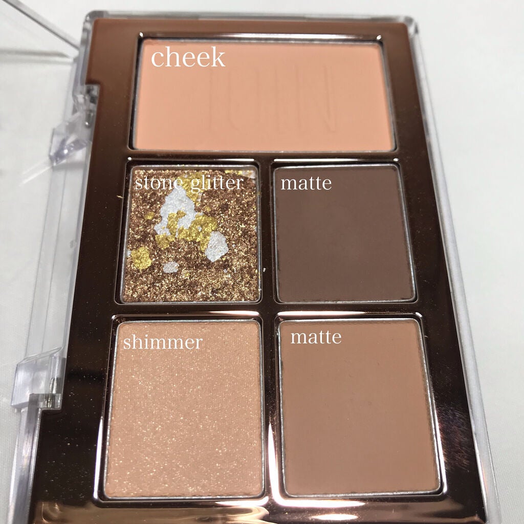 Stonism Shadow Palette/4OIN /アイシャドウパレットを使ったクチコミ(2枚目)