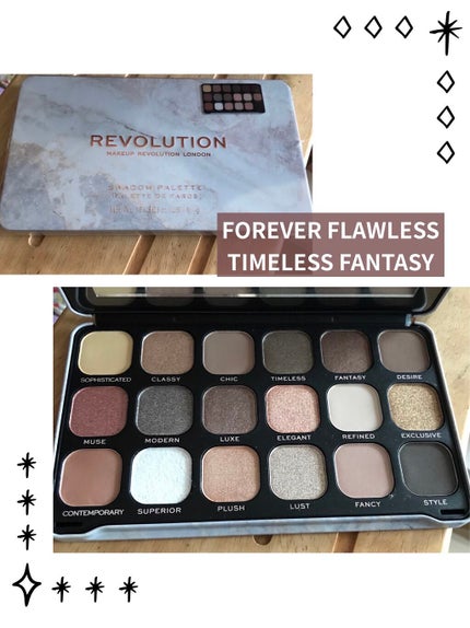 FOREVER FLAWLESS TIMELESS FANTASY/MAKEUP REVOLUTION/アイシャドウパレットを使ったクチコミ(2枚目)