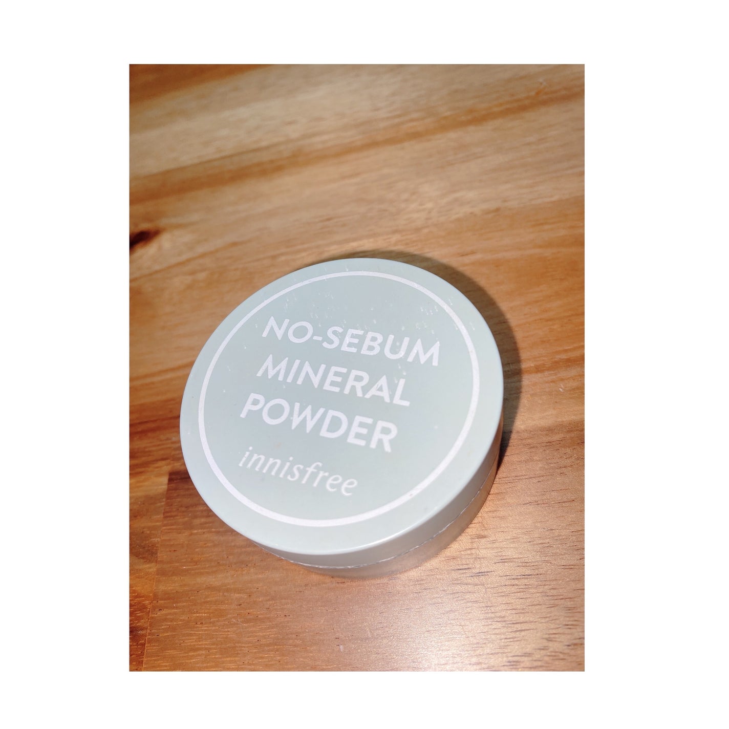 ノーセバム ミネラルパウダー N/innisfree/ルースパウダーを使ったクチコミ(1枚目)