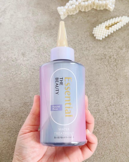 エッセンシャル プレミアム ウォータートリートメント ナチュラルモイスト/エッセンシャル/アウトバストリートメントを使ったクチコミ(2枚目)