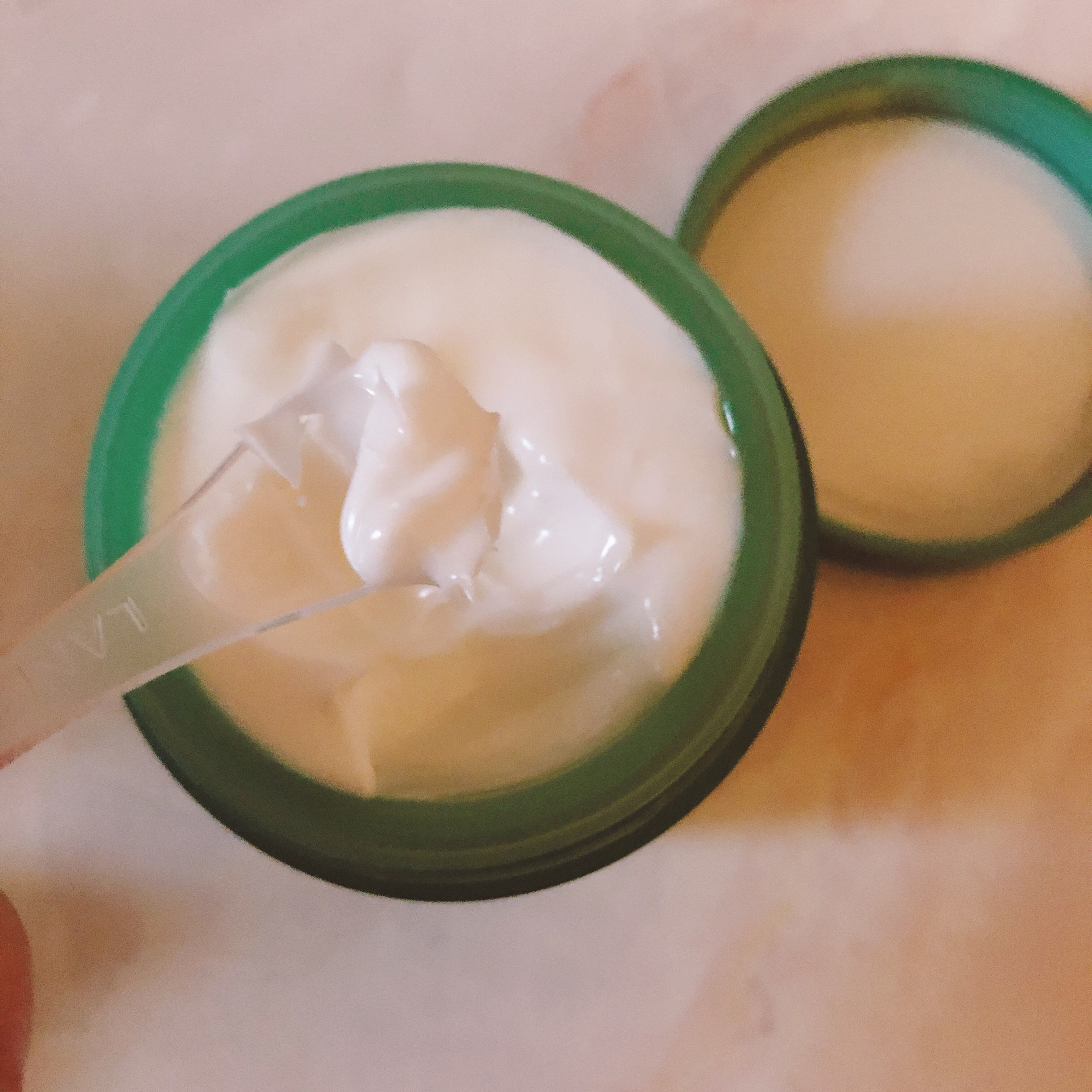 シカスリーピングマスク/LANEIGE/フェイスクリームを使ったクチコミ（3枚目）