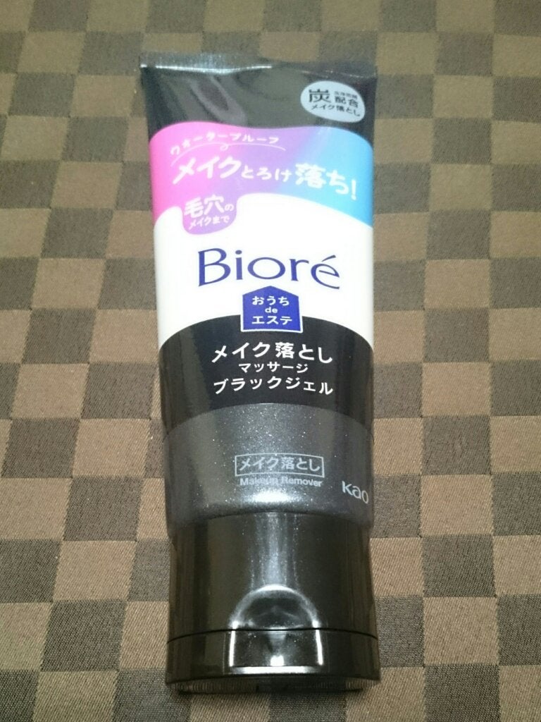ビオレ おうちdeエステ メイク落とし マッサージブラックジェル/ビオレ/クレンジングジェルを使ったクチコミ(1枚目)