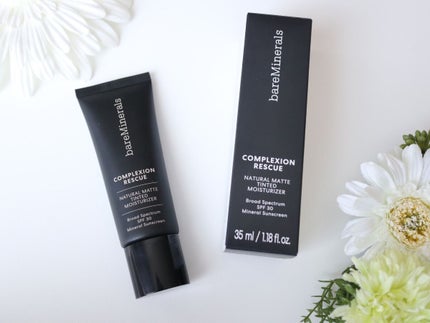 CR ナチュラル マット モイスチャライザー/bareMinerals/クリーム・エマルジョンファンデーションを使ったクチコミ(1枚目)