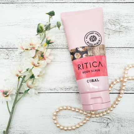 RITICA ボディフィットスクラブ コーラル/ロゼット/ボディスクラブを使ったクチコミ(1枚目)