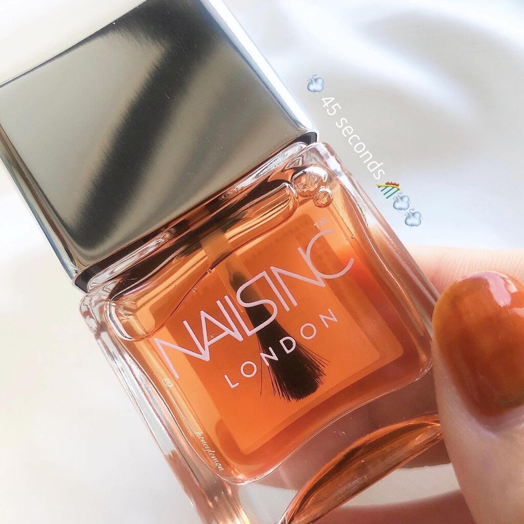 ４５ セカンド トップコート/nails inc./ネイルトップコートを使ったクチコミ（1枚目）