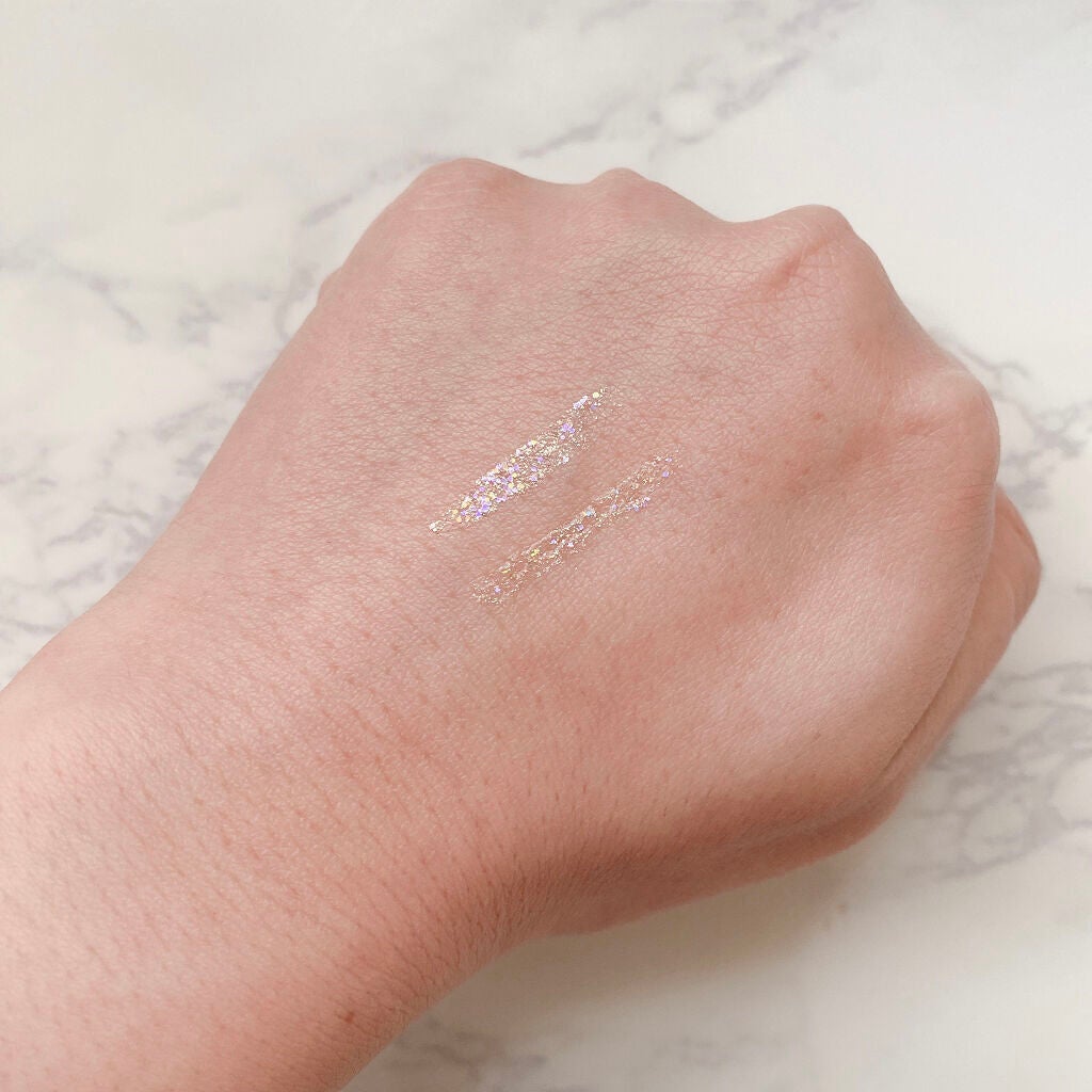 リキッド グリッター シャドウ/rom&nd/グリッターを使ったクチコミ(3枚目)