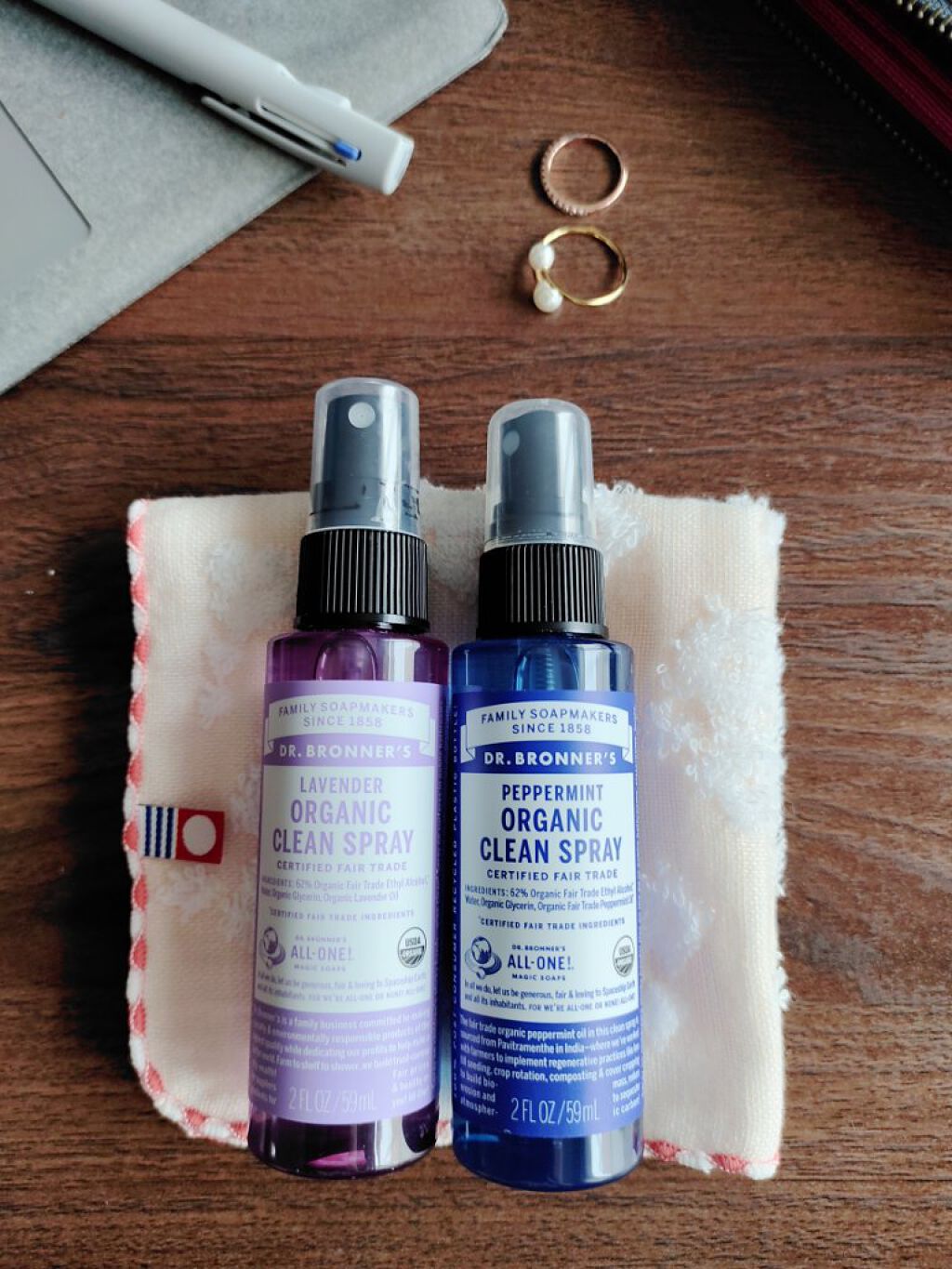 オーガニッククリーンスプレー   ラベンダー/Dr. Bronner&#39;s Magic Soaps(海外)/その他を使ったクチコミ（3枚目）