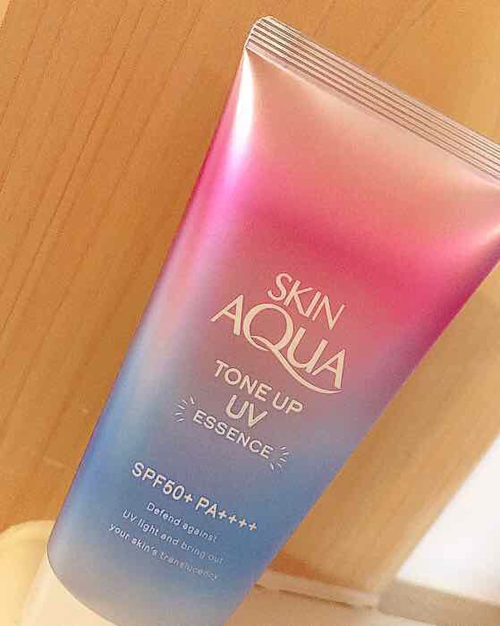 スキンアクア トーンアップUVエッセンス/スキンアクア/日焼け止めクリームを使ったクチコミ（1枚目）