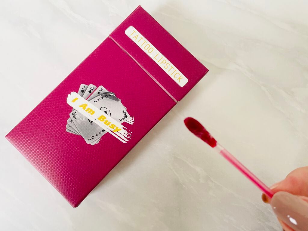 シガレット リキッドティント/FOMOMY/リップティントを使ったクチコミ(3枚目)