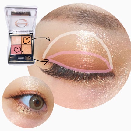 ダズルシャドウ/M・A・C/単色アイシャドウを使ったクチコミ(3枚目)