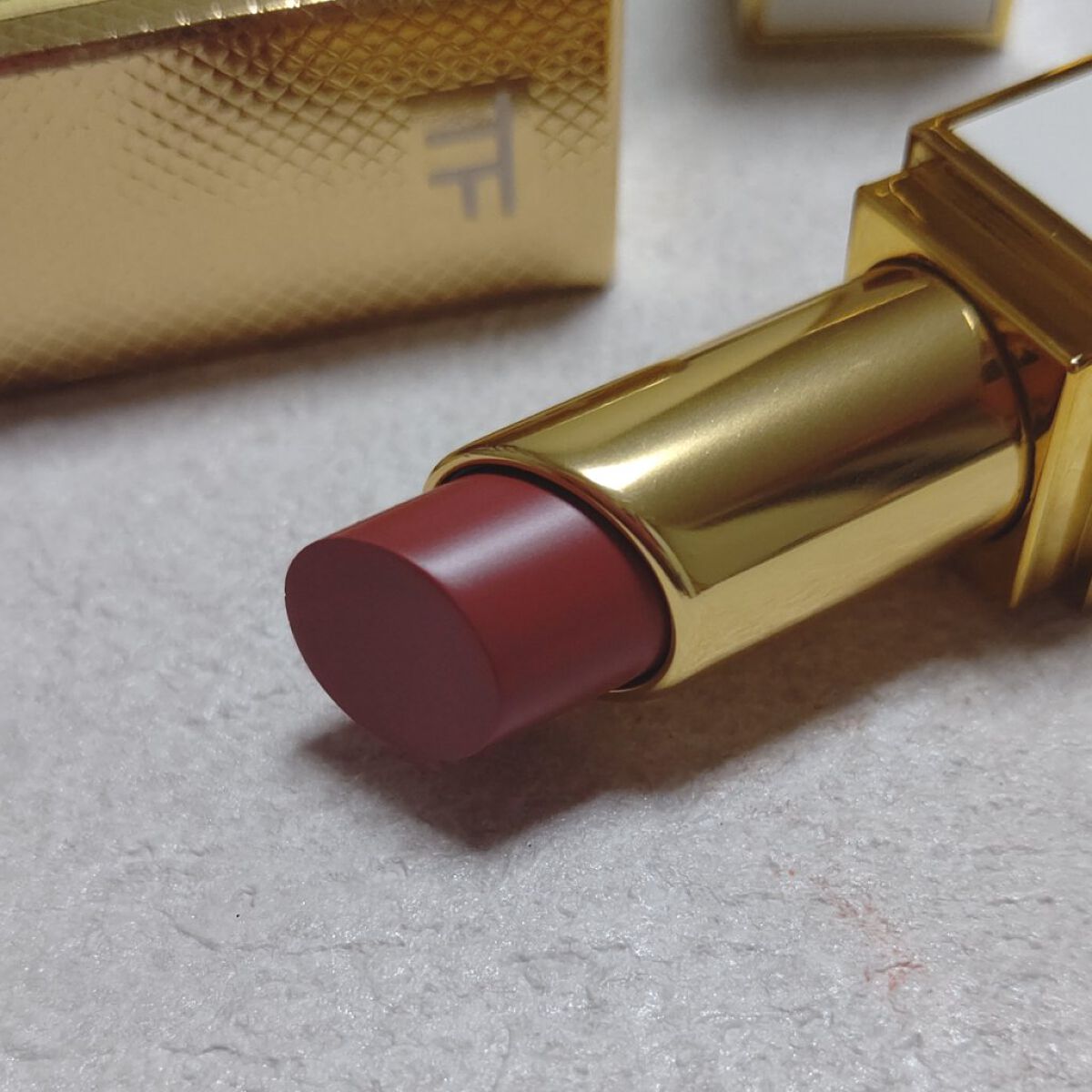 ウルトラ シャイン リップ カラー 03 ヌビル/TOM FORD BEAUTY/口紅を使ったクチコミ（2枚目）