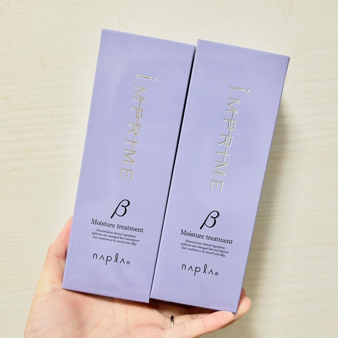 インプライム モイスチャートリートメント ベータ/N./洗い流すヘアトリートメントを使ったクチコミ(1枚目)