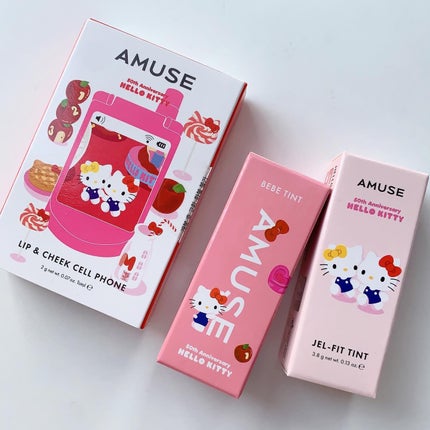 ジェルフィットティント/AMUSE/リップティントを使ったクチコミ(4枚目)
