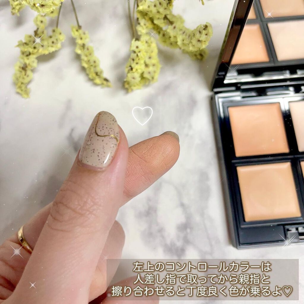 スキンリフレクト フレッシュ コンシーラー/ADDICTION/パレットコンシーラーを使ったクチコミ(6枚目)