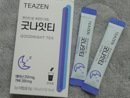 グットナイトティー/TEAZEN/ドリンクを使ったクチコミ(1枚目)