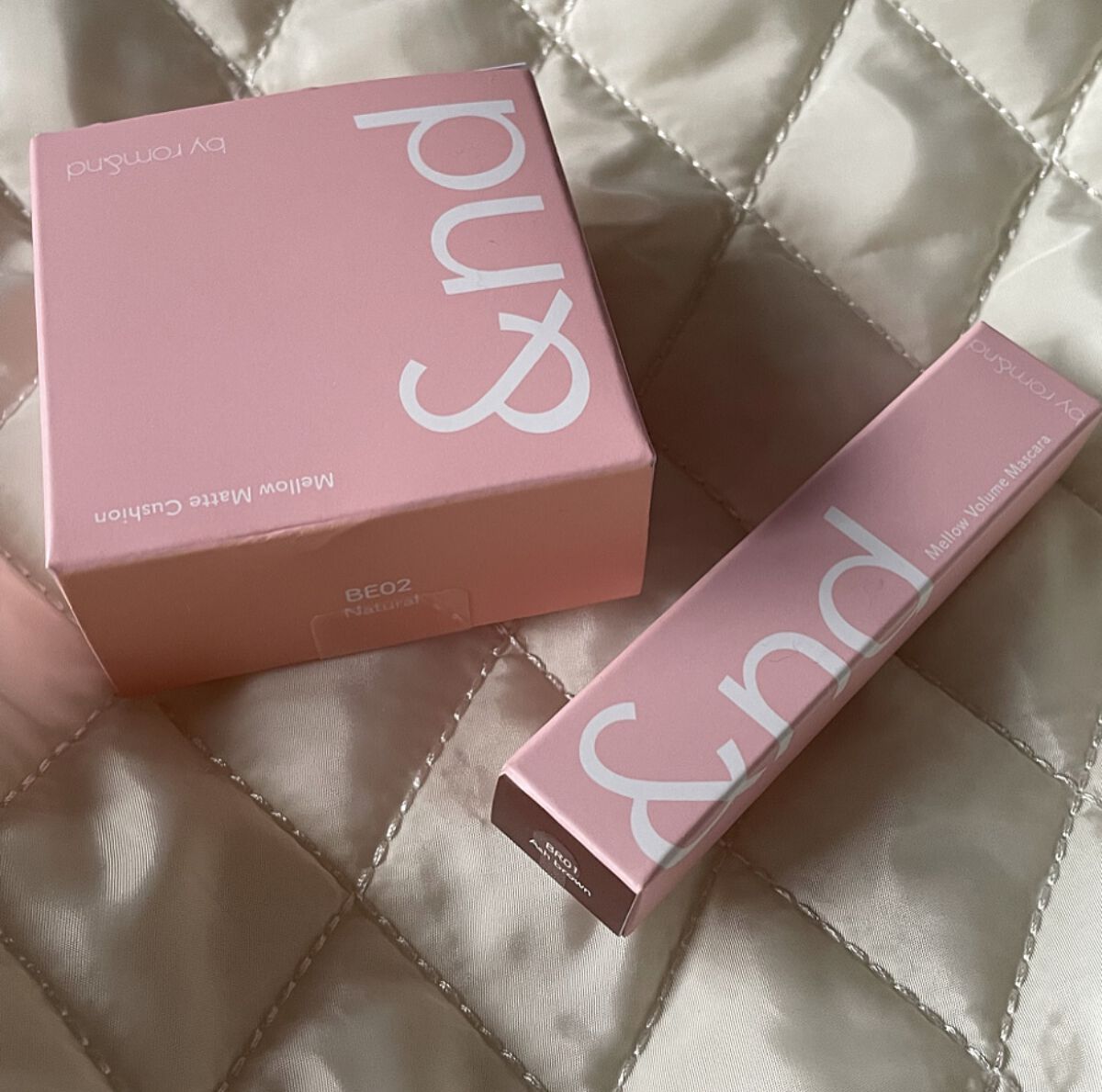 アンドバイロムアンド　メロウマットクッション/&nd by rom&nd/クッションファンデーションを使ったクチコミ（1枚目）