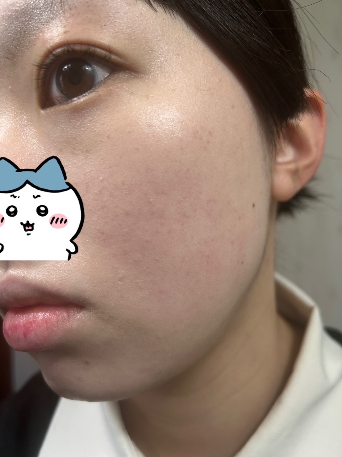 ミルキッシュガラスファンデ/KiSS/リキッドファンデーションを使ったクチコミ（3枚目）