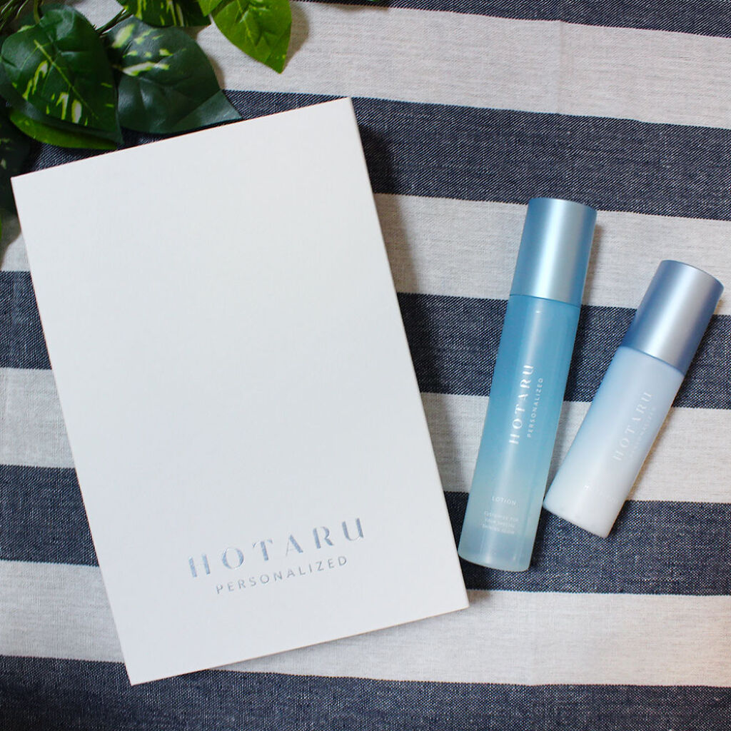  HOTARU PERSONALIZED LOTION／MOISTURIZER /HOTARU PERSONALIZED/スキンケアキットを使ったクチコミ（3枚目）