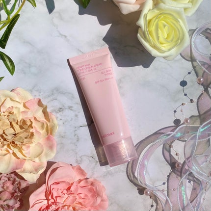 ハートピンクトーンアップサンクリーム/celimax/日焼け止めクリームを使ったクチコミ(6枚目)