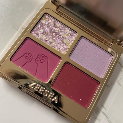 アニマルアイシャドウ(4シェード)/ZEESEA/アイシャドウパレットを使ったクチコミ(4枚目)