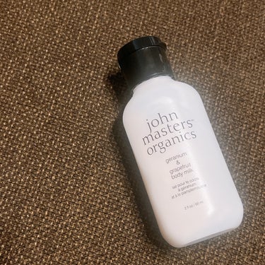 Ｇ＆Ｇボディミルク Ｎ（ゼラニウム＆グレープフルーツ）/john masters organics/ボディミルクを使ったクチコミ（1枚目）