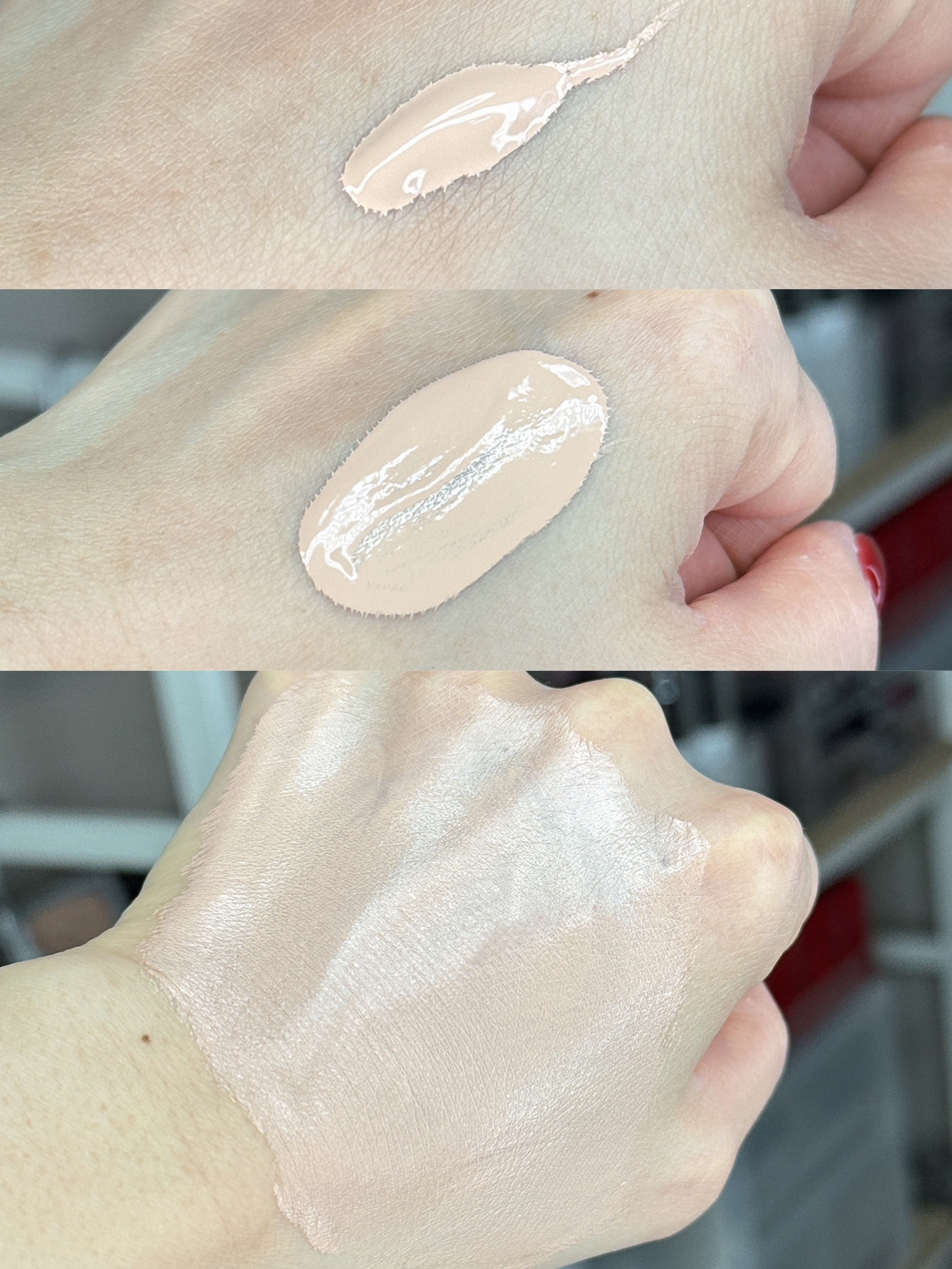 タンイドル ウルトラ ウェア ケア アンド グロウ P-01/LANCOME/リキッドファンデーションを使ったクチコミ（3枚目）