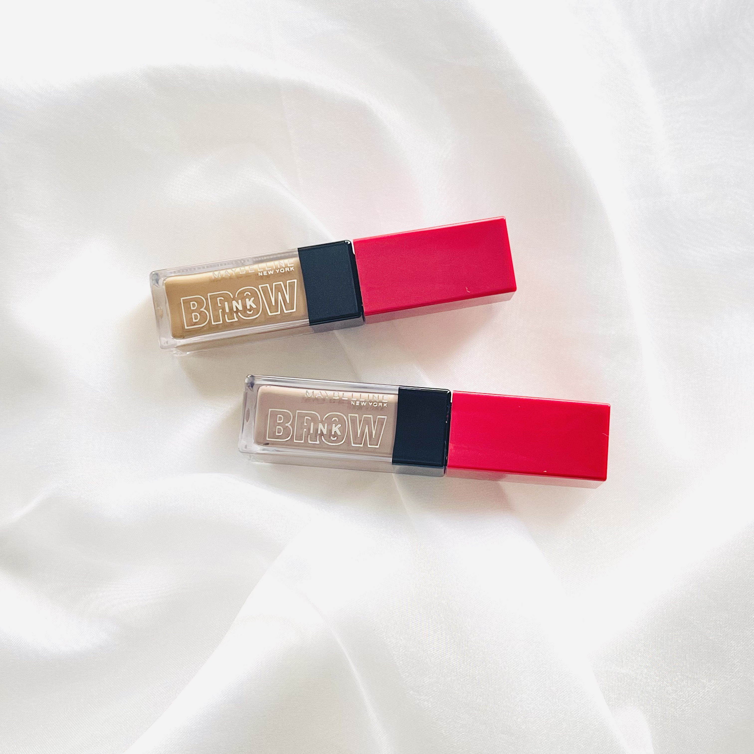 ブロウインク 3D スタイリングジェル 04 キャラメルブラウン/MAYBELLINE NEW YORK/眉マスカラを使ったクチコミ（1枚目）