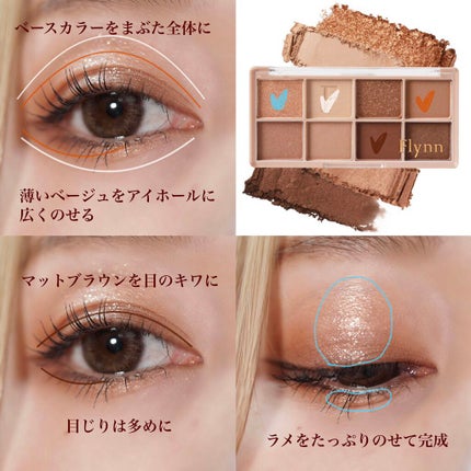 ラッスルアイシャドウパレット/Flynn/アイシャドウパレットを使ったクチコミ(5枚目)