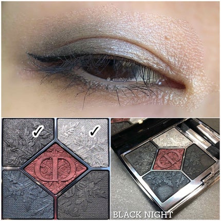 サンク クルール クチュール<ゴールデン ナイツ>/Dior/アイシャドウパレットを使ったクチコミ(3枚目)