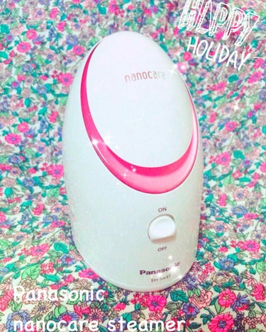 【美品】Panasonic EH-SA35-Pナノケアスチーマー　美顔器 美容機器 WEB限定カラー