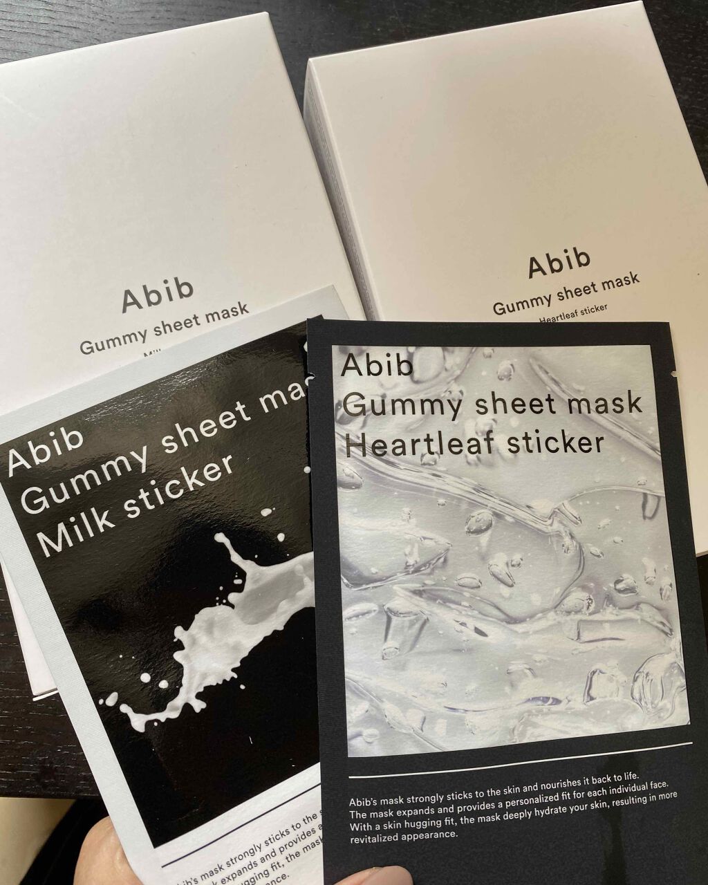 ガムシートマスク コラーゲン※10ミルク※11ステッカー/Abib /シートマスク・パックを使ったクチコミ（1枚目）