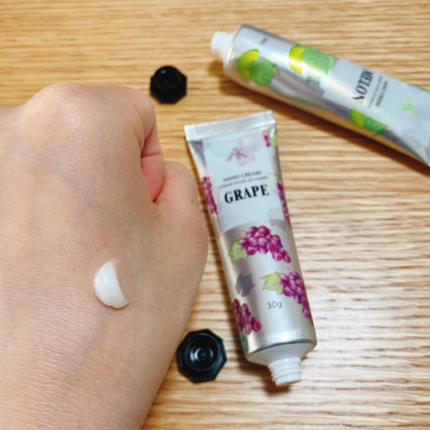 ウォーターフルーツハンドクリーム/AK/ハンドクリームを使ったクチコミ（3枚目）