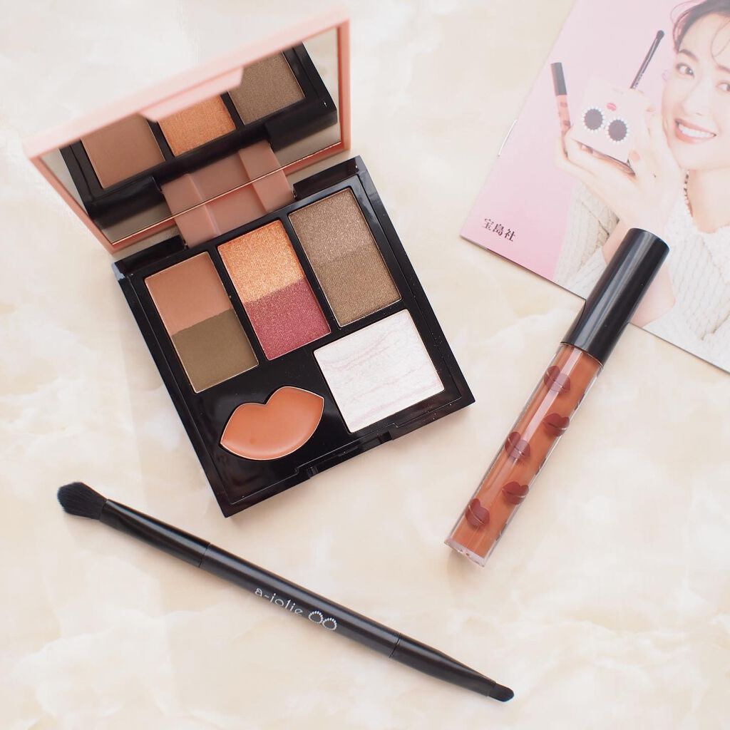 a-jolie 大人の旬顔コスメセット BOOK/宝島社/メイクアップキットを使ったクチコミ(2枚目)