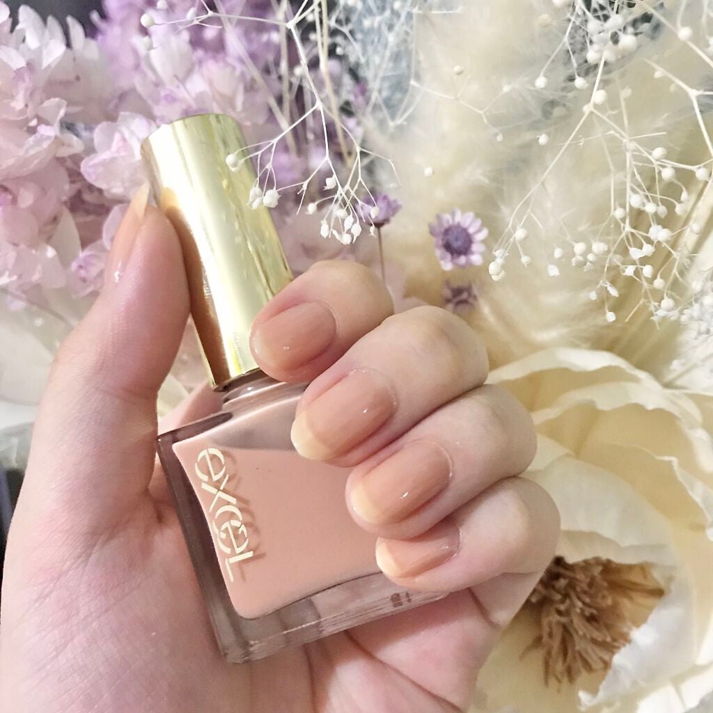 mei on LIPS 「【excel】・ネイルポリッシュNNL01ミルティスウィートめ..」(1枚目)