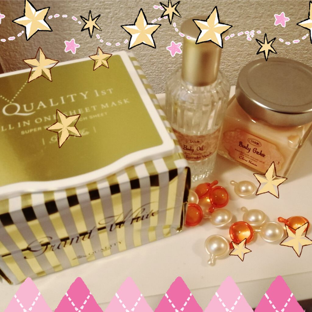 オールインワンシートマスク グランホワイト BOX/クオリティファースト/シートマスク・パックを使ったクチコミ（1枚目）