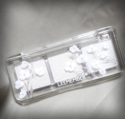 3色フローラアイパレット/LEEMEMBER/アイシャドウパレットを使ったクチコミ(1枚目)