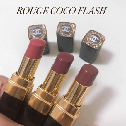 ルージュ ココ フラッシュ/CHANEL/口紅を使ったクチコミ(1枚目)