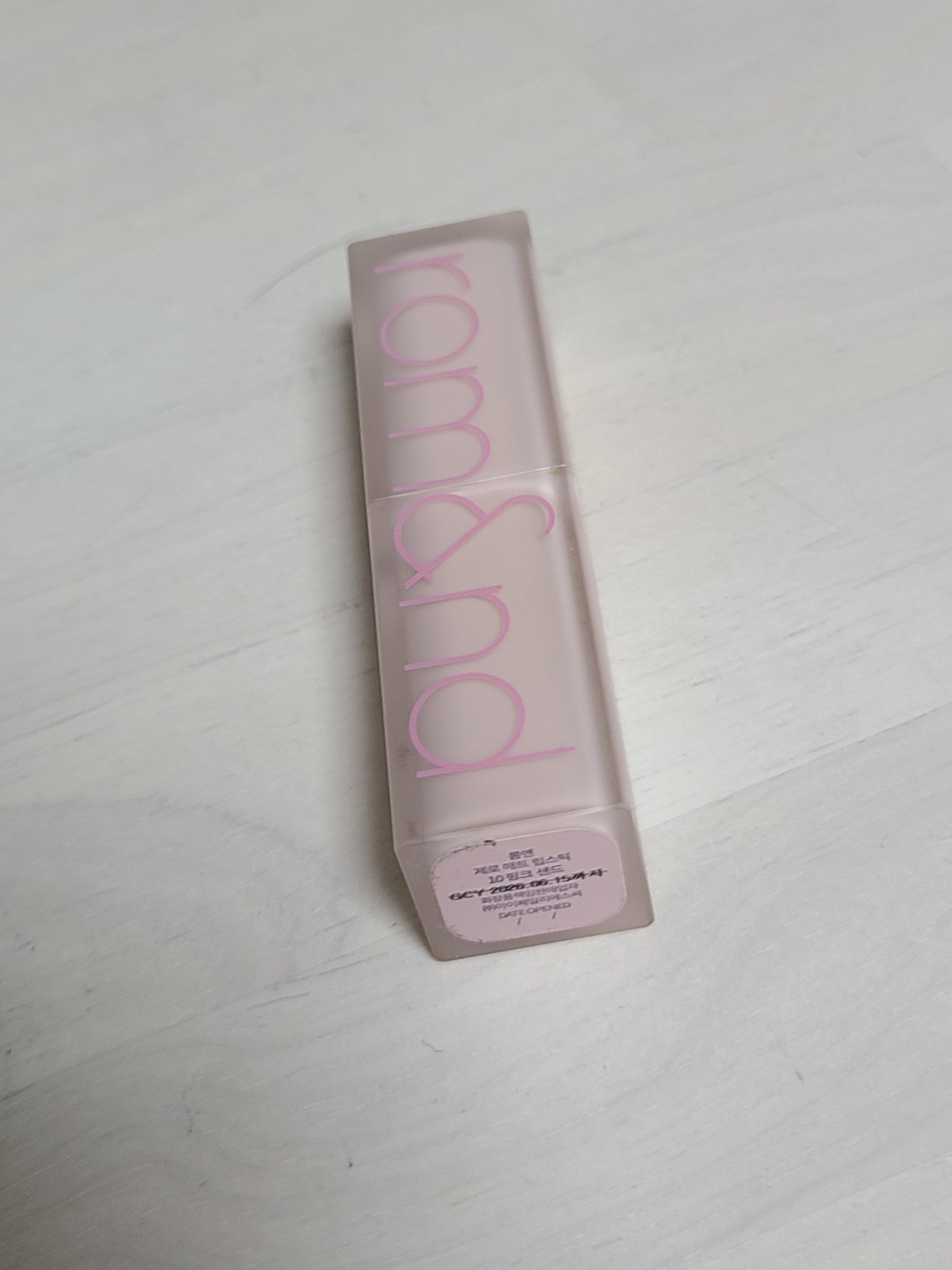 ゼロマットリップスティック/rom&nd/口紅を使ったクチコミ（1枚目）