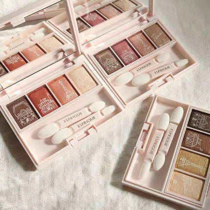 メロウ フィーリング アイズ パリジェンヌ ホリデー /ESPRIQUE/アイシャドウパレットを使ったクチコミ(7枚目)